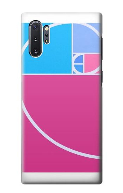 S4076 Golden Ratio Fibonacci Spiral Case For Samsung Galaxy Note 10 Plus
