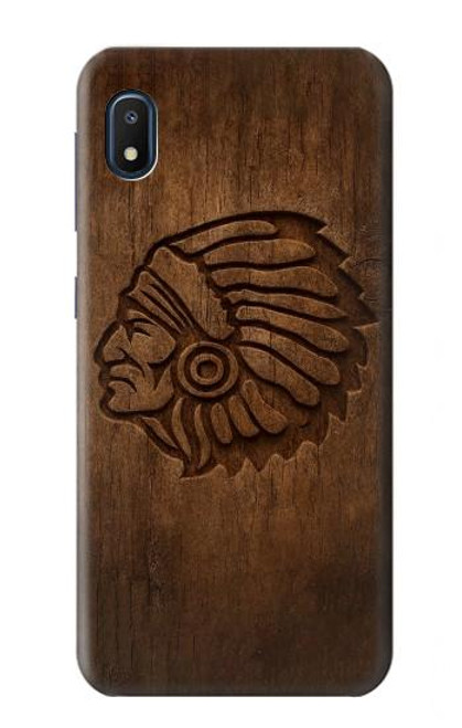 S4035 Native American Wood Carving Case For Samsung Galaxy A10e