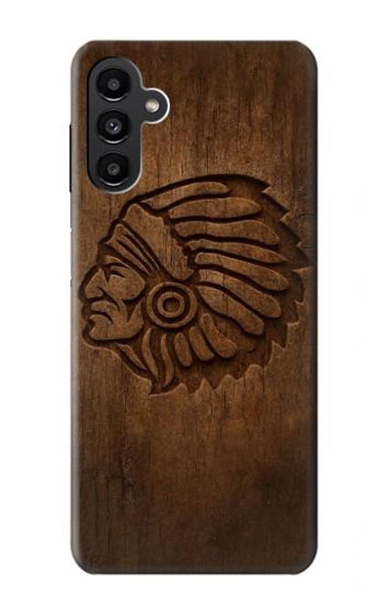 S4035 Native American Wood Carving Case For Samsung Galaxy A13 5G
