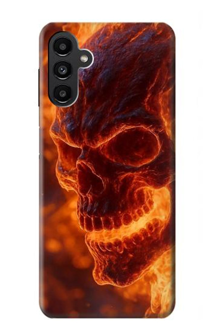 S4062 Fire Skull Case For Samsung Galaxy A13 5G