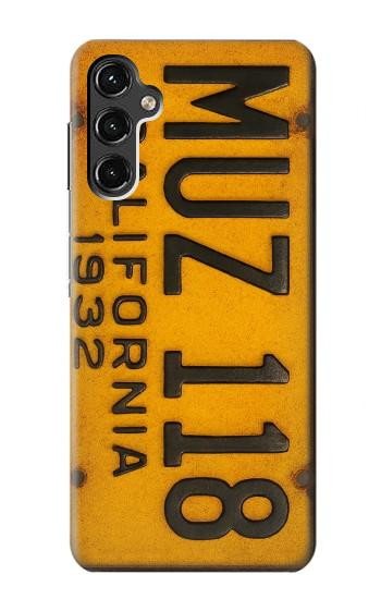 S4060 Vintage California Car License Plate Case For Samsung Galaxy A14 5G