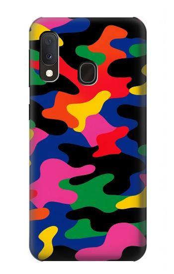 S4072 Colorful Camouflage Case For Samsung Galaxy A20e