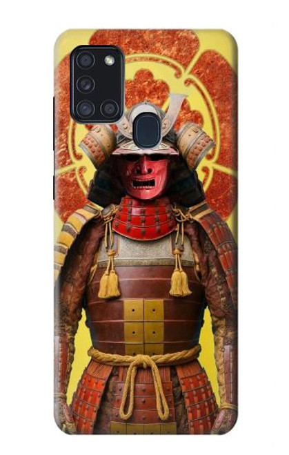 S4063 Japan Warrior Samurai Armor Case For Samsung Galaxy A21s