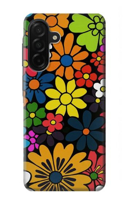 S4043 Colorful Flowers Cartoon Case For Samsung Galaxy A26