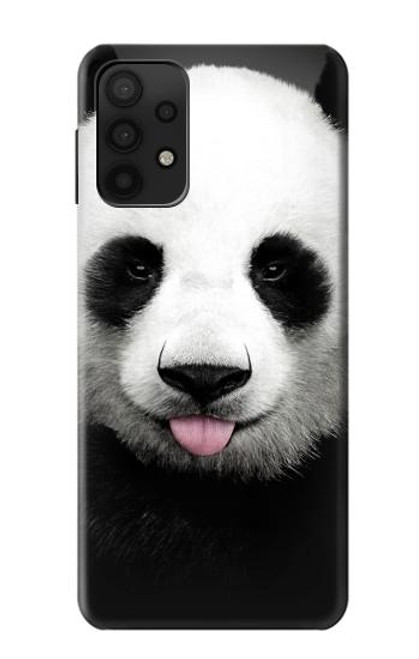 S4049 Cute Panda Stick Out Tongue Case For Samsung Galaxy A32 5G