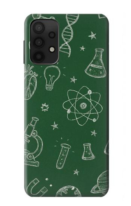 S4059 Science Chalkboard Graphic Case For Samsung Galaxy A32 5G