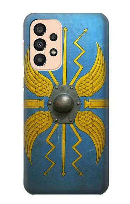 S4052 Blue Roman Shield Case For Samsung Galaxy A33 5G