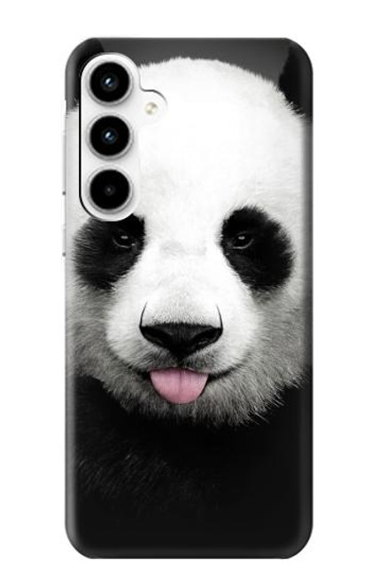 S4049 Cute Panda Stick Out Tongue Case For Samsung Galaxy A35 5G