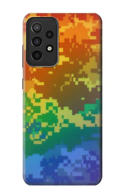 S4047 LGBTQ Camouflage Case For Samsung Galaxy A52s 5G