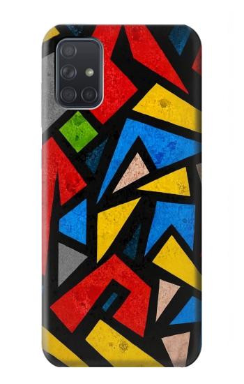 S4044 Street Art Abstract Graphics Case For Samsung Galaxy A71 5G