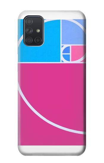 S4076 Golden Ratio Fibonacci Spiral Case For Samsung Galaxy A71 5G