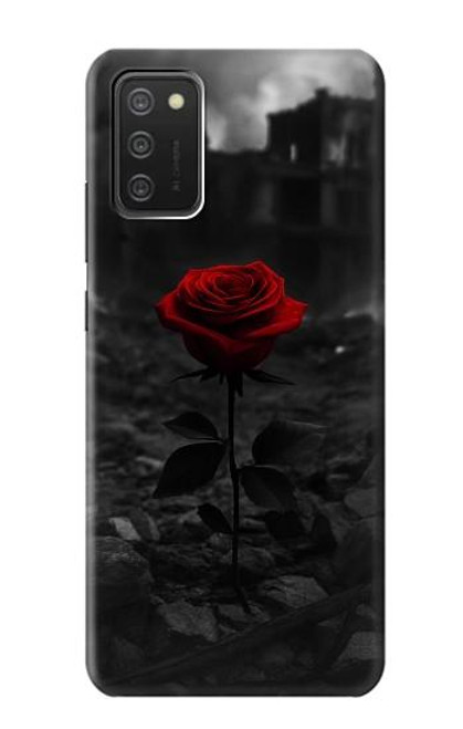 S4048 Red Rose Ruins Case For Samsung Galaxy A03S