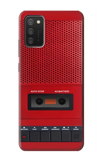 S4073 Vintage Red Cassette Player Graphic Case For Samsung Galaxy A03S