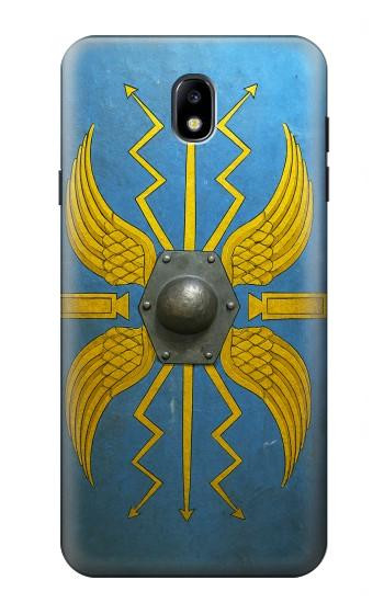 S4052 Blue Roman Shield Case For Samsung Galaxy J7 (2018), J7 Aero, J7 Top, J7 Aura, J7 Crown, J7 Refine, J7 Eon, J7 V 2nd Gen, J7 Star