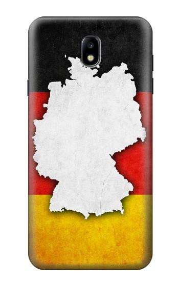 S4055 Germany Flag Case For Samsung Galaxy J7 (2018), J7 Aero, J7 Top, J7 Aura, J7 Crown, J7 Refine, J7 Eon, J7 V 2nd Gen, J7 Star