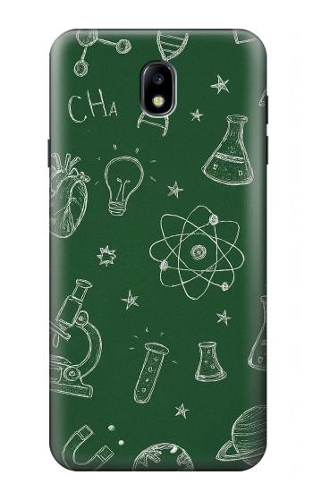S4059 Science Chalkboard Graphic Case For Samsung Galaxy J7 (2018), J7 Aero, J7 Top, J7 Aura, J7 Crown, J7 Refine, J7 Eon, J7 V 2nd Gen, J7 Star