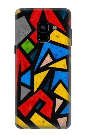 S4044 Street Art Abstract Graphics Case For Samsung Galaxy A8 (2018)