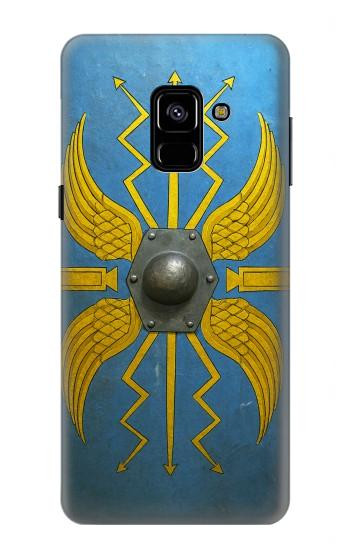 S4052 Blue Roman Shield Case For Samsung Galaxy A8 (2018)