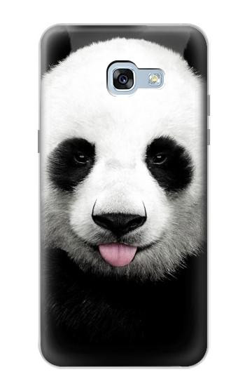 S4049 Cute Panda Stick Out Tongue Case For Samsung Galaxy A5 (2017)