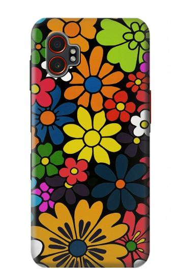 S4043 Colorful Flowers Cartoon Case For Samsung Galaxy XCover7 Pro