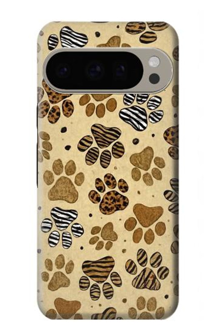 S4032 Wild Animal Paw Foot Print Case For Google Pixel 9 Pro
