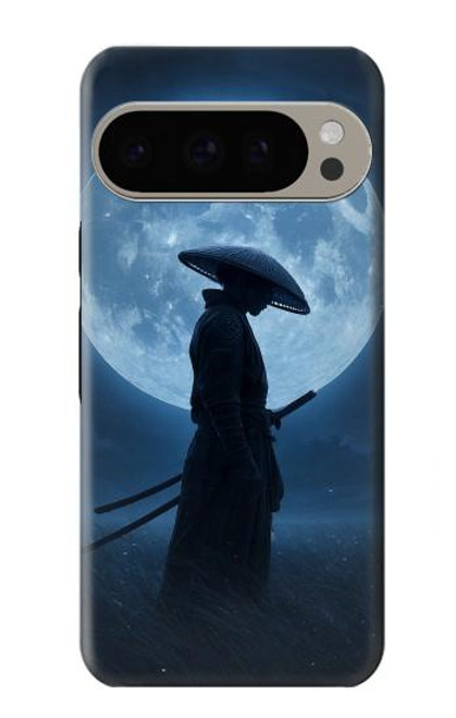 S4034 Samurai Moon Night Case For Google Pixel 9 Pro