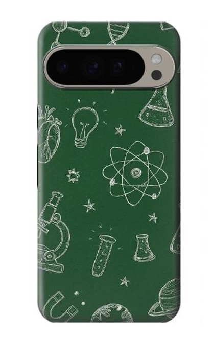 S4059 Science Chalkboard Graphic Case For Google Pixel 9 Pro XL
