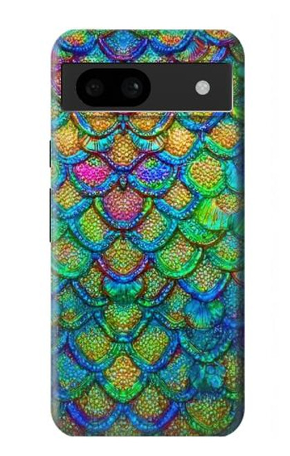 S4071 Colorful Mermaid Scale Case For Google Pixel 8a