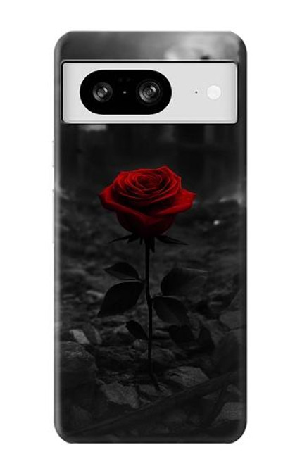 S4048 Red Rose Ruins Case For Google Pixel 8