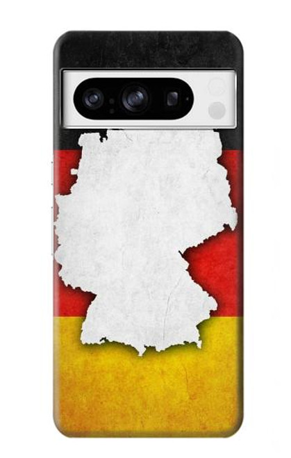 S4055 Germany Flag Case For Google Pixel 8 pro