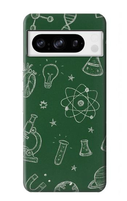 S4059 Science Chalkboard Graphic Case For Google Pixel 8 pro