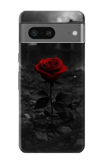 S4048 Red Rose Ruins Case For Google Pixel 7a