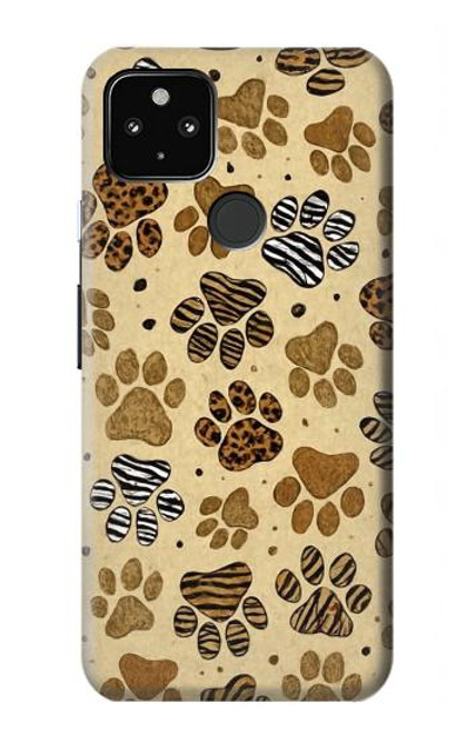 S4032 Wild Animal Paw Foot Print Case For Google Pixel 4a 5G