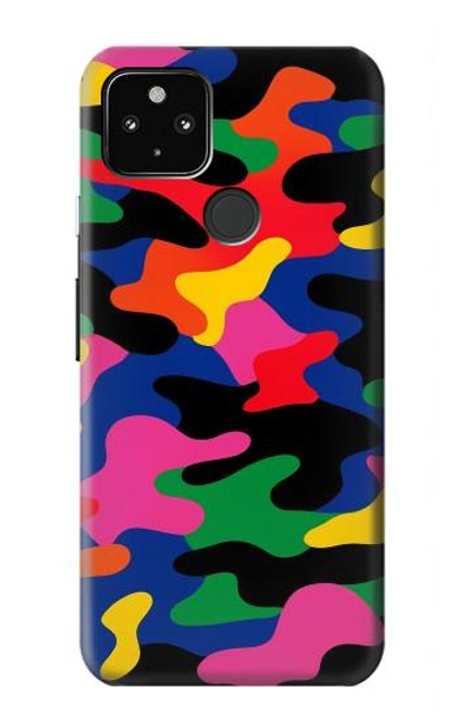 S4072 Colorful Camouflage Case For Google Pixel 4a 5G