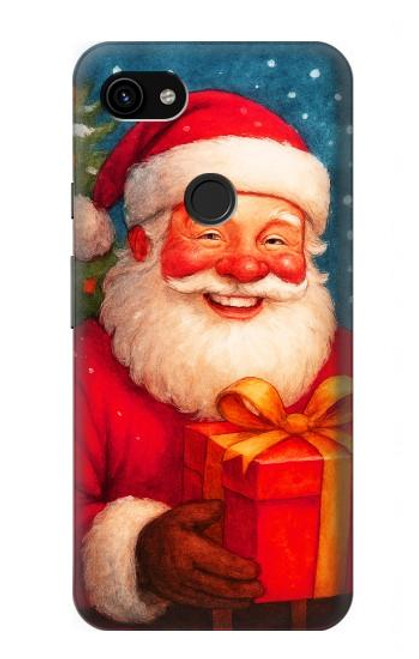 S4046 Happy Santa Case For Google Pixel 3a XL