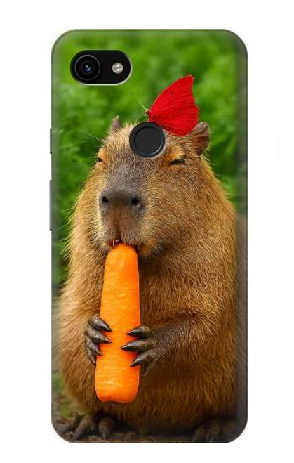S4068 Capybara Butterfly Case For Google Pixel 3a XL