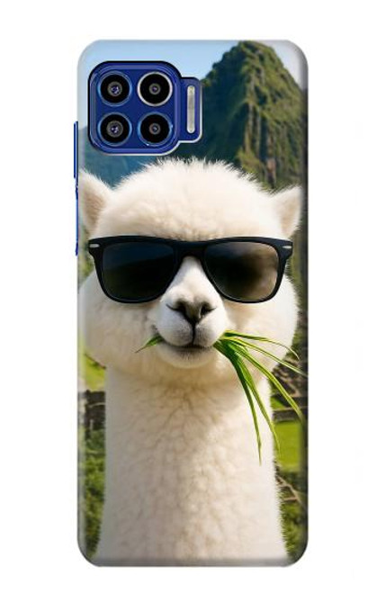 S4069 Alpaca Sunglasses Case For Motorola One 5G