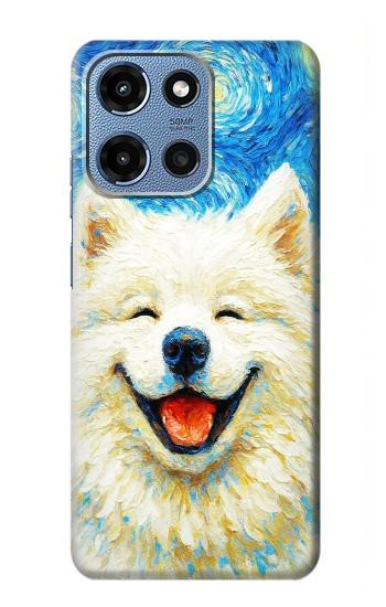 S4064 Smile Dog Van Gogh Starry Night Case For Motorola Moto G 5G (2025)