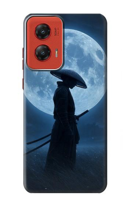 S4034 Samurai Moon Night Case For Motorola Moto G Stylus 5G (2024)