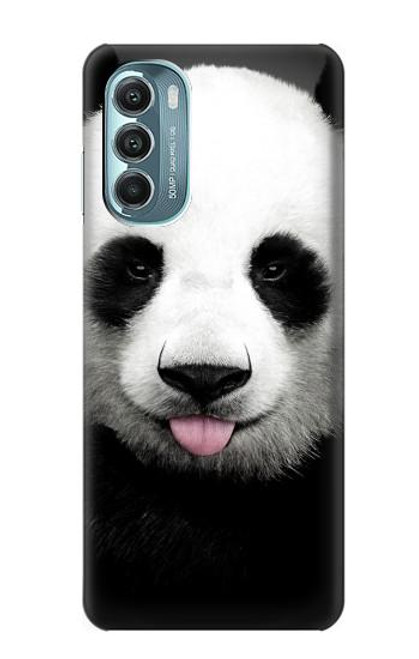 S4049 Cute Panda Stick Out Tongue Case For Motorola Moto G Stylus 5G (2022)