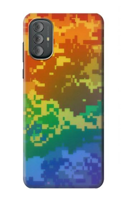 S4047 LGBTQ Camouflage Case For Motorola Moto G Power 2022, G Play 2023
