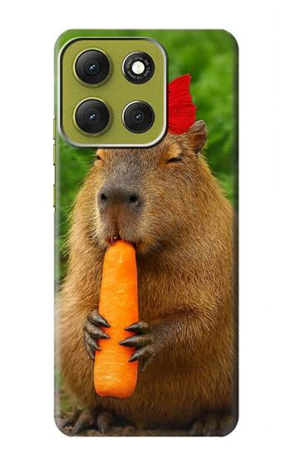 S4068 Capybara Butterfly Case For Motorola Moto G86