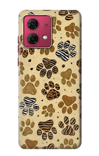 S4032 Wild Animal Paw Foot Print Case For Motorola Moto G84