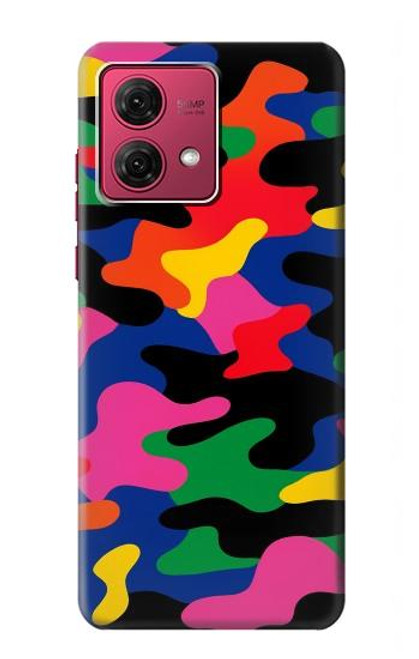 S4072 Colorful Camouflage Case For Motorola Moto G84