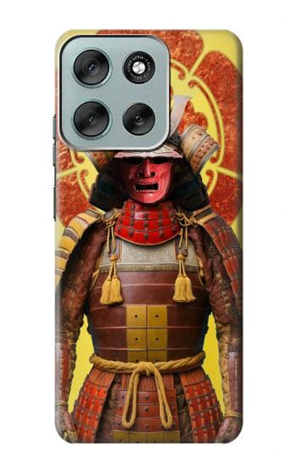 S4063 Japan Warrior Samurai Armor Case For Motorola Moto G56