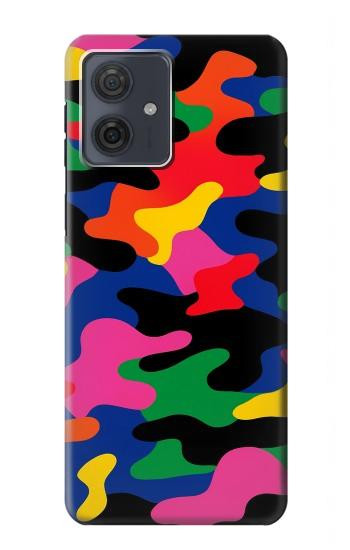 S4072 Colorful Camouflage Case For Motorola Moto G54