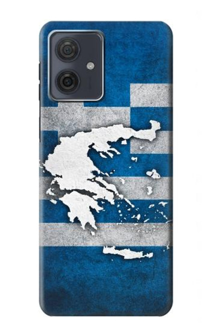S4074 The Flag of Greece Case For Motorola Moto G54