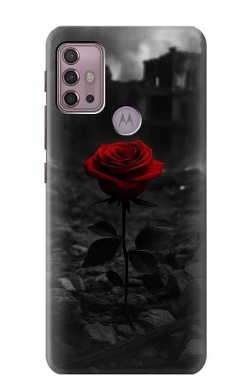 S4048 Red Rose Ruins Case For Motorola Moto G30, G20, G10