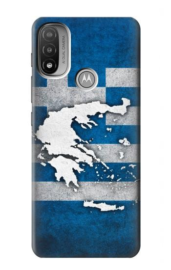 S4074 The Flag of Greece Case For Motorola Moto E20,E30,E40