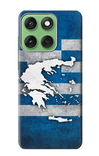 S4074 The Flag of Greece Case For Motorola Edge 60